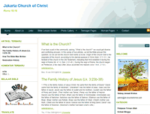 Tablet Screenshot of jkt-churchofchrist.com